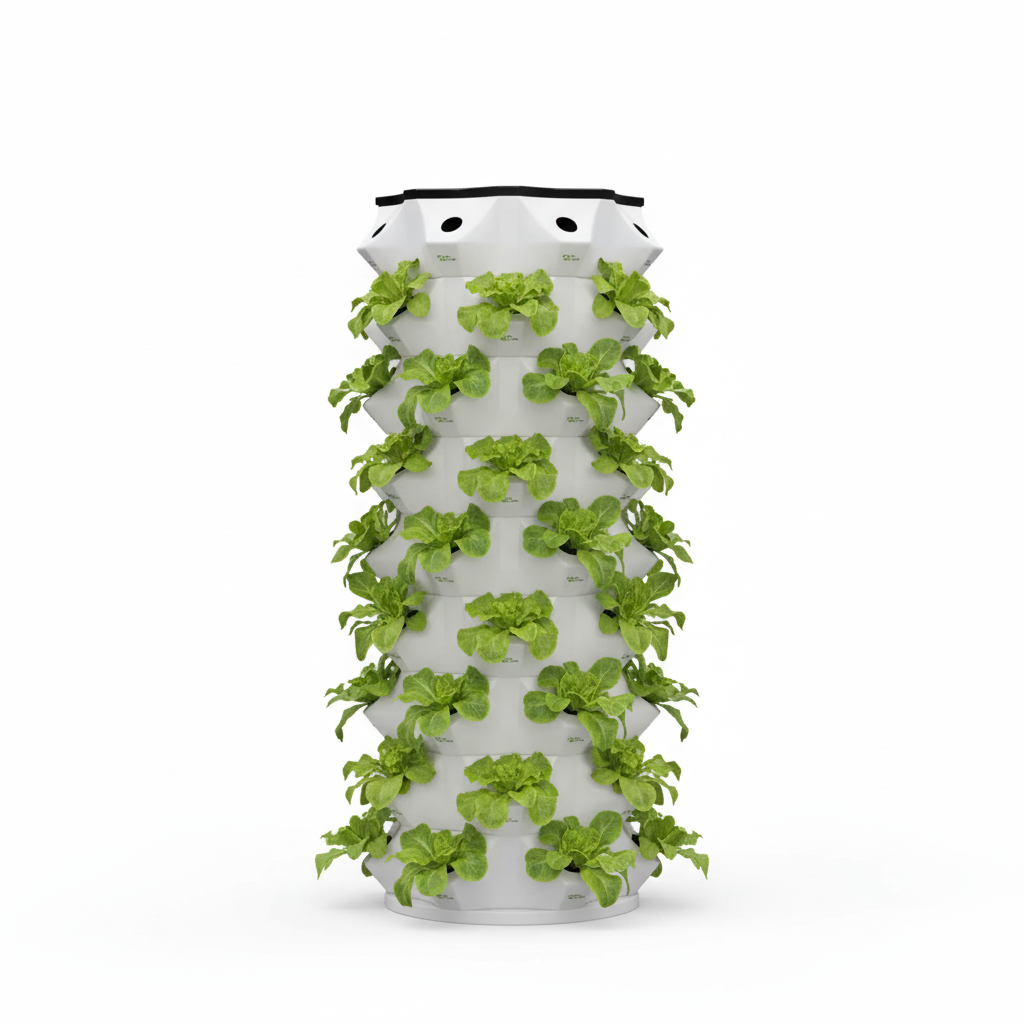 Kit HidroLand Torre Hidropónica X8 — 64 plantas | WG‑HIDRO‑KIT8