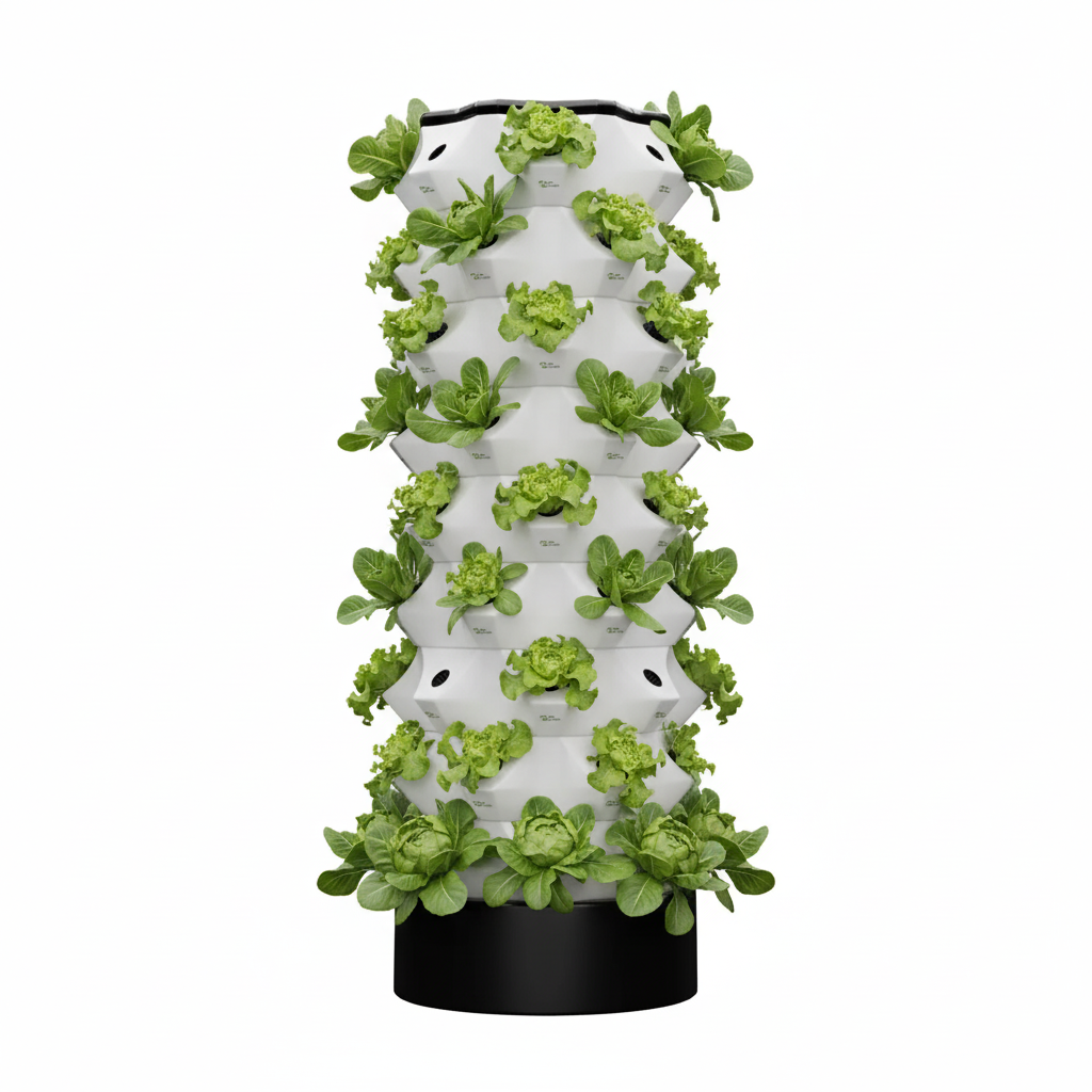 Kit HidroLand - Torre Hidropónica X10 — 80 plantas | WG-HIDRO-KIT10