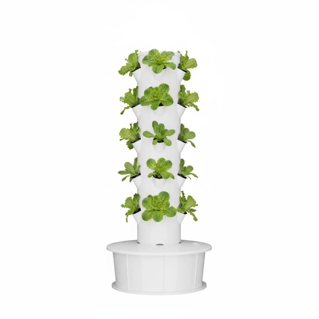 KIT Skytree - Torre Hidropónica Vertical 5 Pisos (25 plantas)